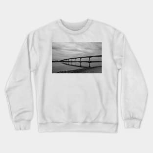 Sunset Beach Bridge Crewneck Sweatshirt